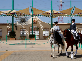 El Real estrena iluminación led en la portada