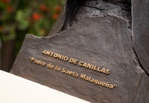 Escultura de bronce a Antonio de Canillas Escultura de bronce a Antonio de Canillas