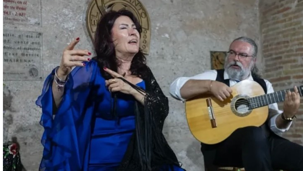 Antonia Contreras actúa en el Aula Municipal de Flamenco