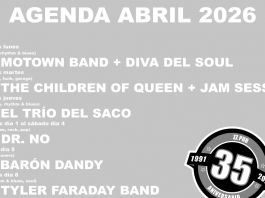 Agenda abril 2026 en ZZ PUB